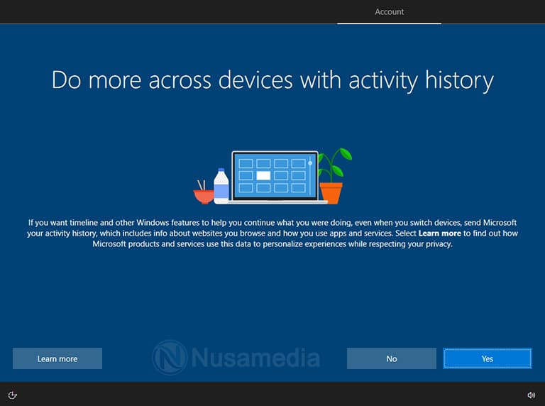 do more across devices with activity history