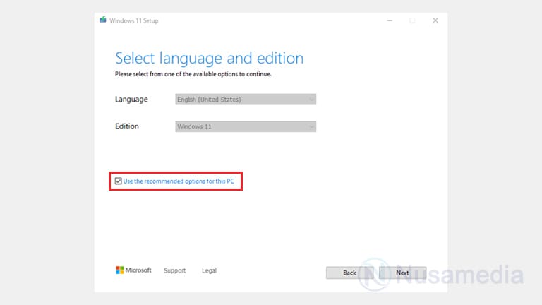 pilih edisi windows 11