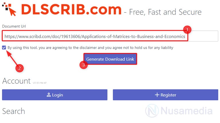 download file scribd dengan dlscribd