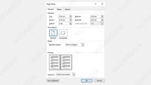 Cara Mengatur Margin di Word untuk Makalah hingga Skripsi - Nusamedia